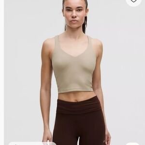 Lululemon Align Tank NWT Sheer Oak Size 2